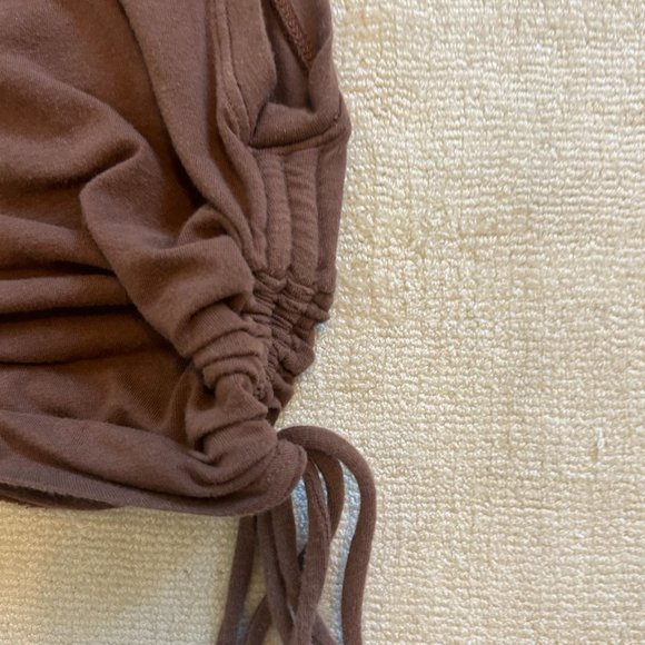 Hollister Brown Tank with Ruched Sides - Picture 3 of 3